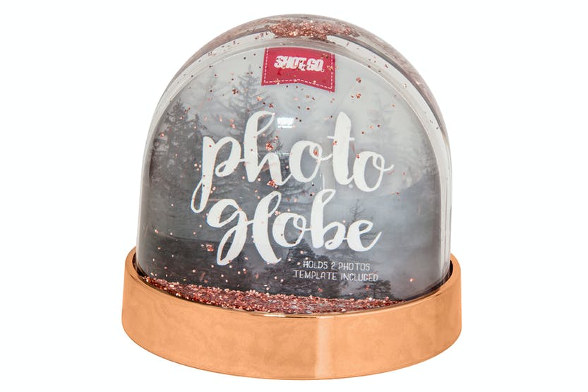 Metallic Snow Globe