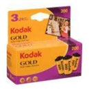 Kodak Gold 200 Colour Film 35mm 24exp - 3 Pack