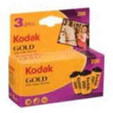 Kodak Gold 200 Colour Film 35mm 24exp - 3 Pack