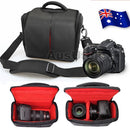SLR DSLR Lens Camera Bag Shockproof Carry Case For Nikon Canon EOS
