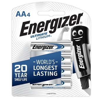 AA 4pk Energizer Ultimate Lithium