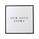 Wedding Our Love Story Book