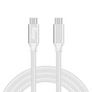Cable Charge/Sync Type C to Type C USB 3.1 Braided White