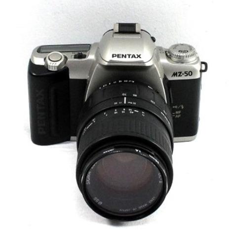 PENTAX MZ-50 SLR Film Camera with SIGMA ZOOM MACRO 28-80mm Lens