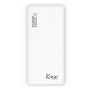 Power Bank 10000mAH Dual USB - White