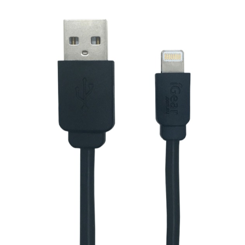 Cable Charge/Sync iPhone 1M MFI Black - Suits iPhone 5|6|7|8|X
