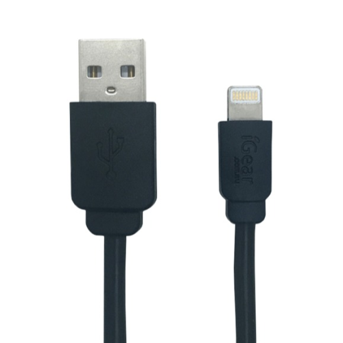 Cable Charge/Sync iPhone 1M Black - Suits iPhone 5|6|7|8|X
