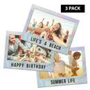 Fridge Frame DIY 3 Pack Iridescent Pink 4x6