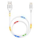 Cable Charge/Sync iPhone Sound-Activated illuminate - Suits iPhone 5|6|7|8|X