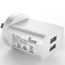 Charger 240V 2USB 3.4A White
